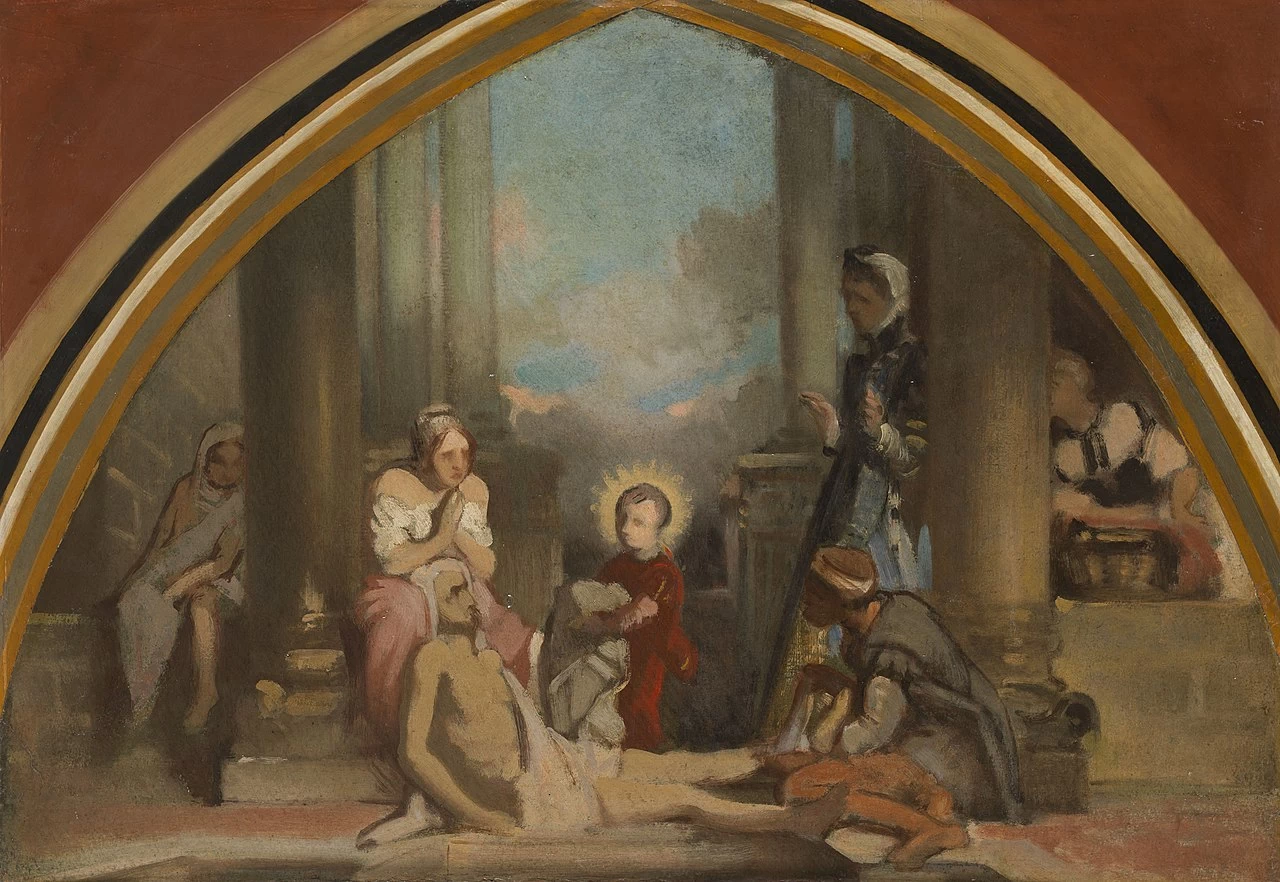 L'infanzia di San Francesco di Sales - Musee des Beaux, Arts de la ville de Paris